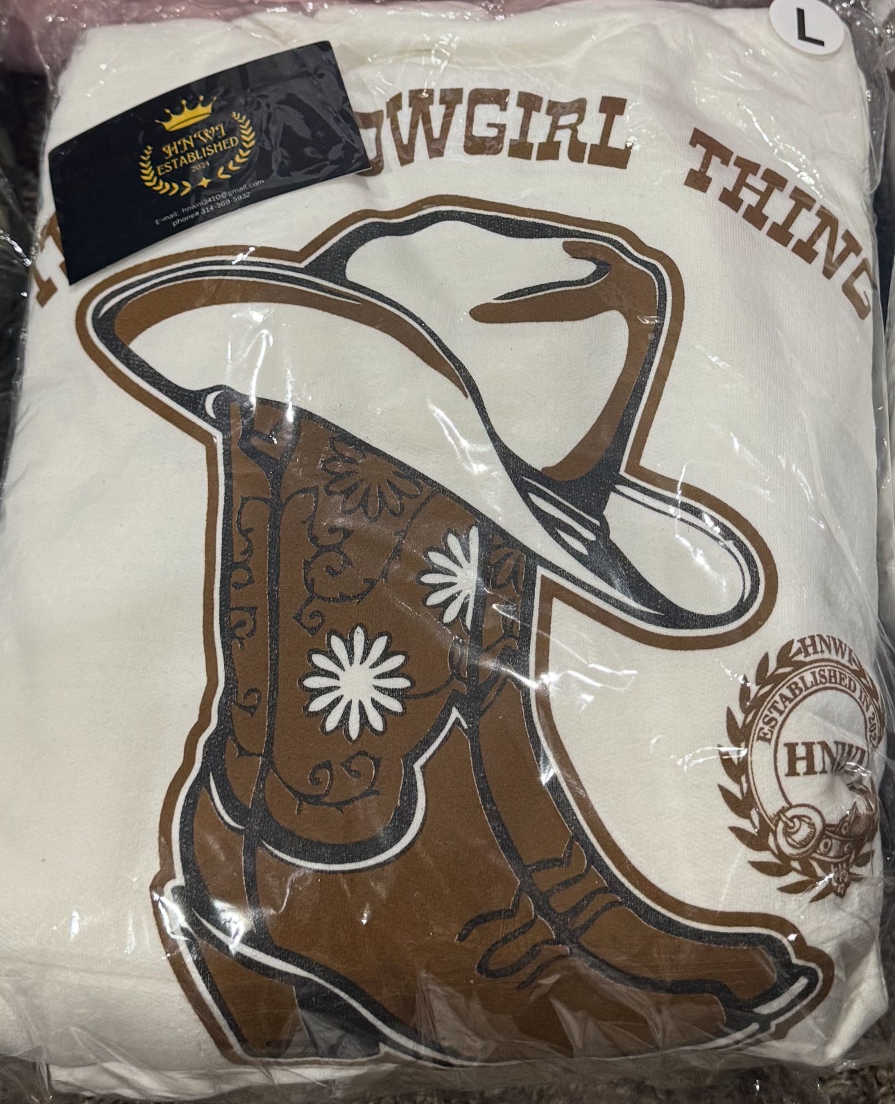 Its a Cowgirl Thing Hoodie
