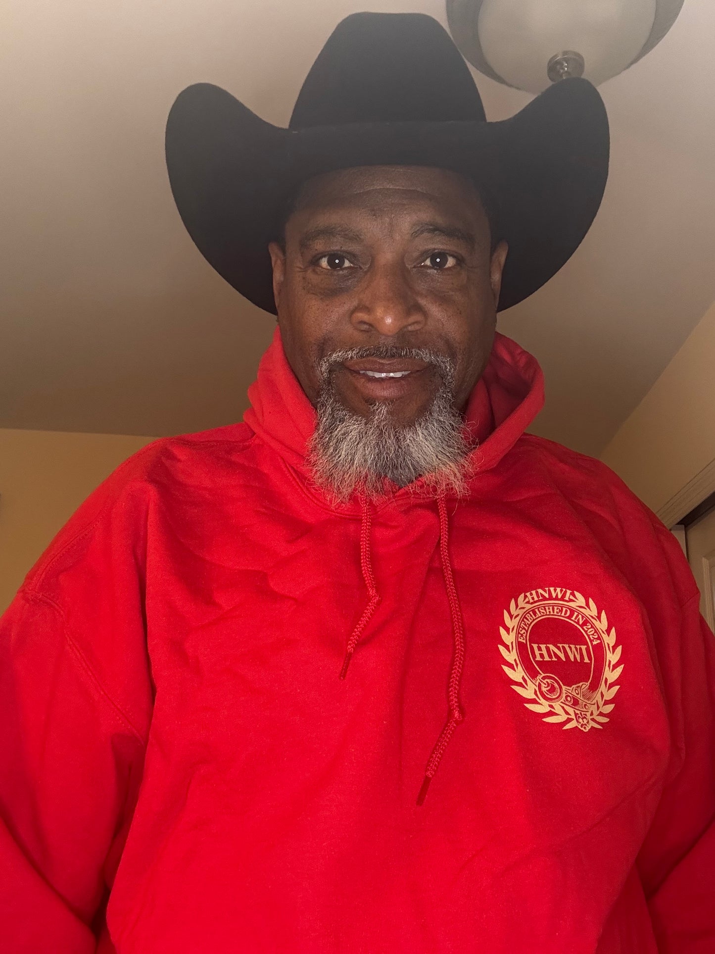 Red HNWI Cowboy Hoodie